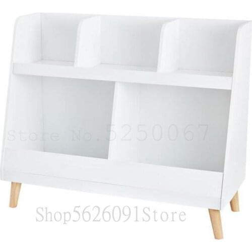 Nordic Children Shelf Shelf Toys Receive A Childrens Toy Box Receive Ark Bookcase