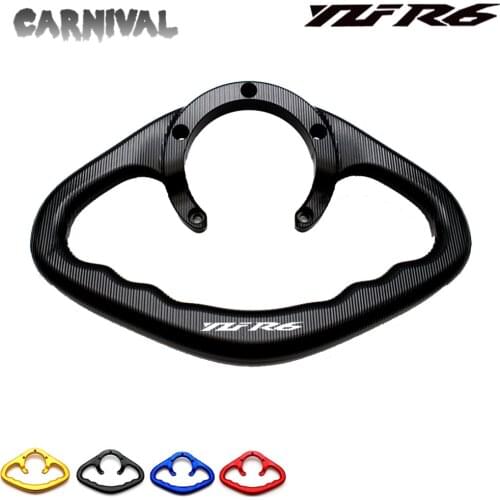 For Yamaha YZF-R6/R6S 1998-2018 2019 2020 Motorcycle Accessories CNC Passenger Handgrips Hand Grip Tank Grab Bar Handles Armrest