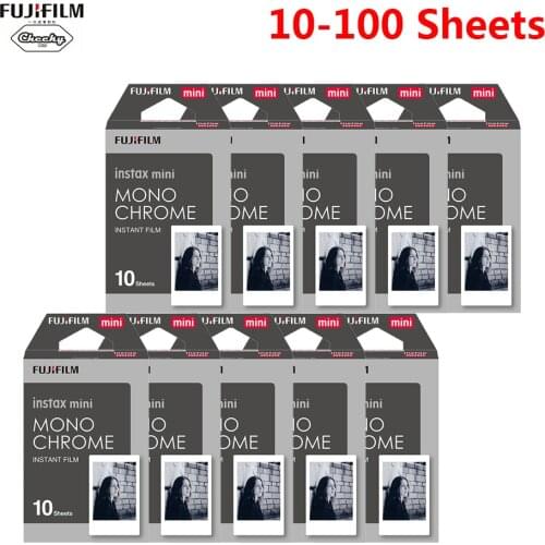 2020 NEW Fujifilm Instant Camera 7 8 9 25 50s 70 90 sp-1 sp-2 Photo Printer Photo Paper 10-100 Fujifilm Instax Mini 9 films
