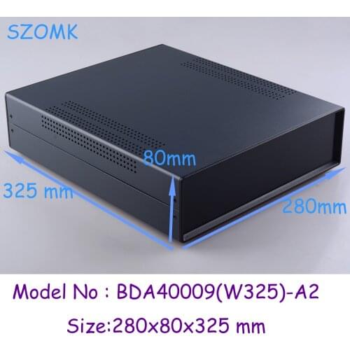 1pc)280x80x325mm instrument enclosure electronic steel iron box iron project box enclosures for electronics