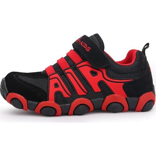 Kids Sneakers Summer Air Mesh Running Shoes Fashion Wild Flat Velcro Tennis Walking Footwear Boy Girls Casual Sport Shoes 21-37