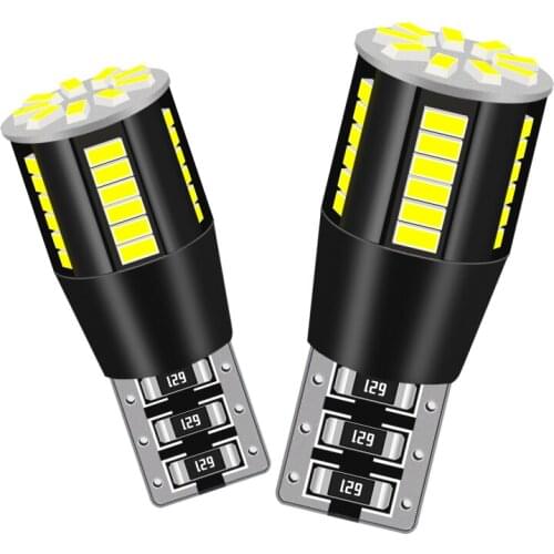 2PCS T10 W5W New Super Bright LED Car Parking Lights WY5W 168 501 2825 Auto Wedge Turn Side Bulbs Car Interior Reading Dome Lamp