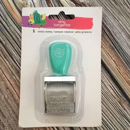 Amy Tangerine Rolling Stamps DIY Wheel Stamps Diary Album Scrapbook Stay Sweet Series