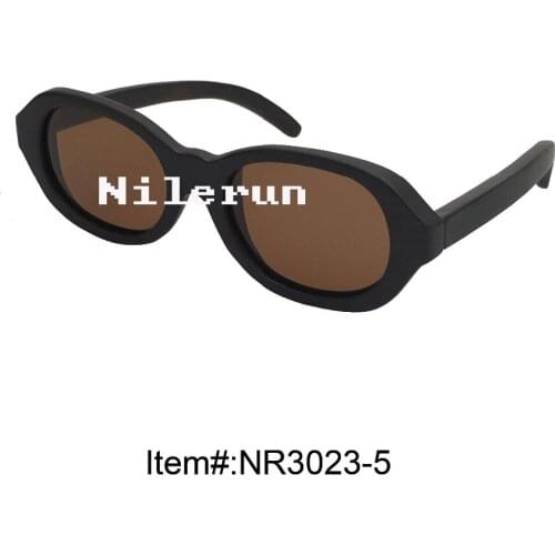 Old fashion wooden sunglasses