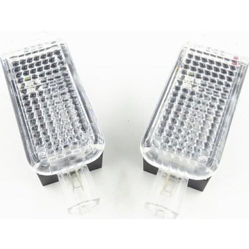 SCJYRXS LED Color changing footlight For VW Passat B6 B7 Golf MK6 A6 A7 A8 Q5 TT TTRS Octavia Seat Leon 3AD947409 3AD 947 409