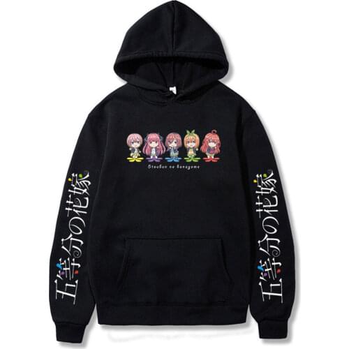 2021 The Quintessential Quintuplets Hoodies Sweatshirts Graphic Printed Sweatshirt Men/Women Autumn Casual Tracksuit Clothes
