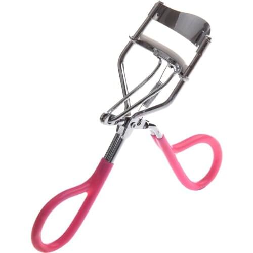 Curling Eyelashes-Nature Curl Style Cute Curl Eyelash Curlers Pink