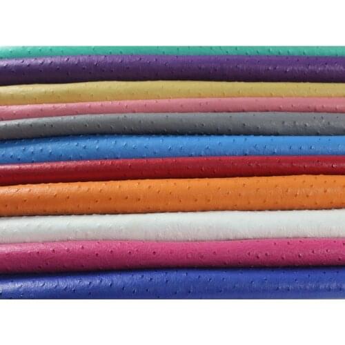 Split cow leather/ ostrich grain yellow leather fabric/ Taose effects / genuine leather fabric/ 1.2mm thick/ free shipping