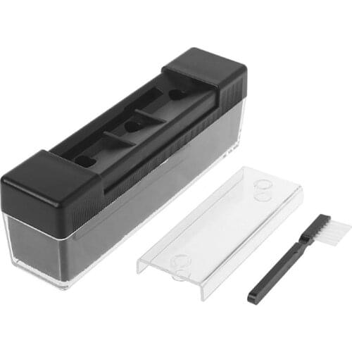 1Set Carbon Fiber Velvet Anti Static Cleaning Brush for LP Vinyl Records Tools Dropshipping