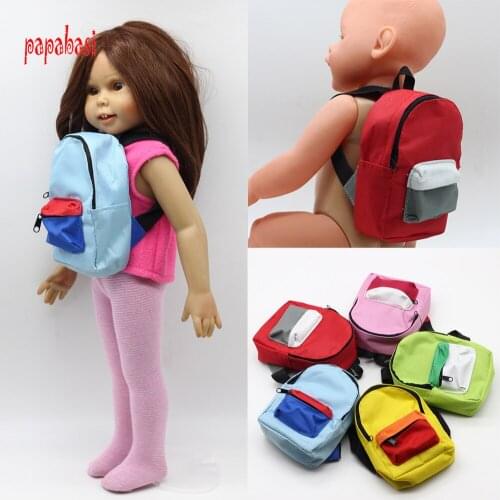 18/16-inch Doll Mini Bag/Backpack for1/3 BJD Doll 43cm Baby Accessories doll-toy for Girls Gifts