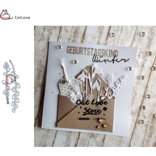 2PCS Grass Plant Metal Cutting Dies Stencils For DIY Scrapbooking Paper Card Decorative Craft Dies Embossing Die Cuts New 2019