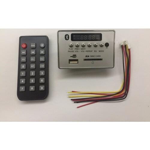 Wireless Bluetooth Audio Receiver Board Lossless MP3 Decoding Board Square Dance Speaker MP3 Decoder 12V