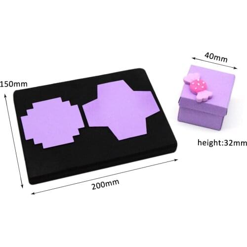 Wood Die Cutting Diy Packing Box Scrapbooking Cut Templat Diy Cut Wooden Dies Decoration Suitable For Big Shot Machines