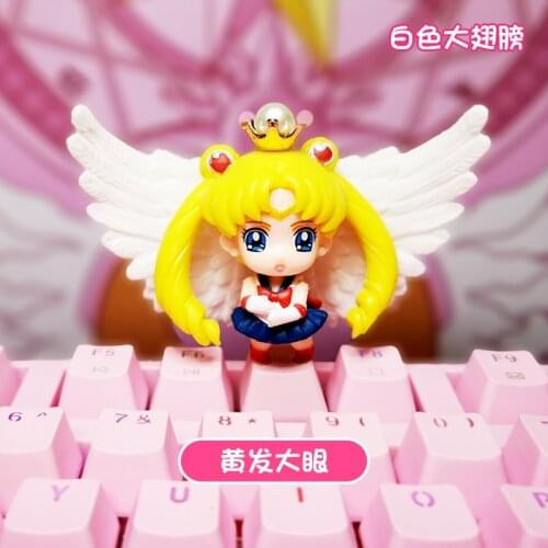 Customized DIY Key cap for mechanical keyboards keycap Personality cartoon cute girl Cherry MX axis keycaps