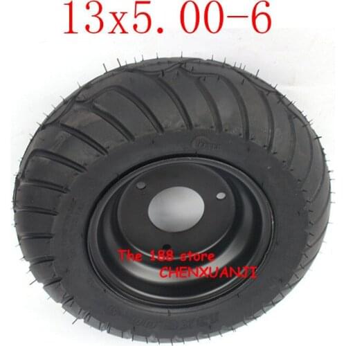 GO KART KARTING ATV UTV Buggy 13X6.50-6 Inch Wheel Tyre Tire Inner Tube With Hub