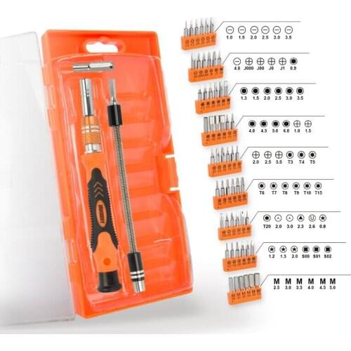 Jakemy Precision Screwdriver Set Torx Hex Bits Magnetic Screw Driver For Computer Laptop Mobile Phone Repair Tools