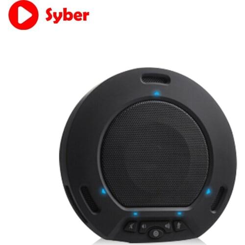 Microphone Desktop Black Omnidirectional HD Conference Speakerphone USB interface conference table microphone