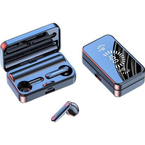 S20 Earbuds Headsets Digital Display High Capacity Black Bluetooth 5.1 Wireless Stereo Earbuds for Samsung