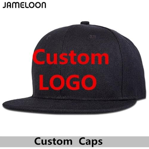 Factory wholesale custom cap customed logo hip-hop adult and kids baseball caps snapback make your design snap back hats
