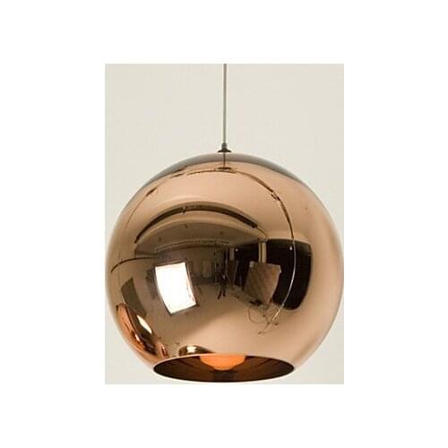 Mini Globe Pendant, 1 Light, Minimalist Metal Glass Electroplating For Bar Decoration pendant light E26/E27,Bulb Included