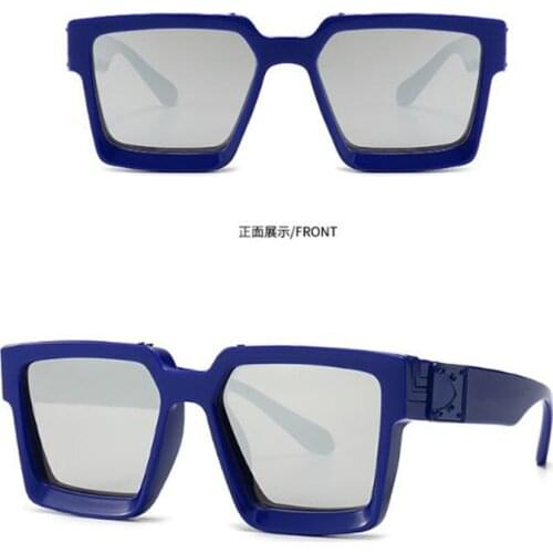 KAPELUS Brand sunglasses Woman blue square sunglasses Sun protection sunglasses for ocean tablets