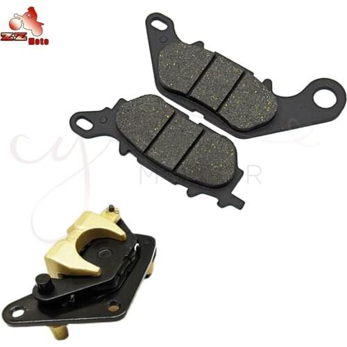 WZ High Quality Motorcycle YBR125 Front Brake Disks Pads For Yamaha JYM125 YBR125 YBR 125 Brake Spare Parts