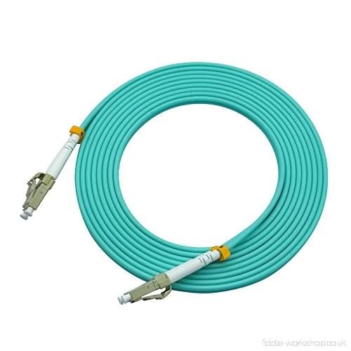 10M LC/UPC-LC/UPC Multi-Mode OM3 Fiber Cable Multimode Duplex Fiber Optical Jumper Patch Cord