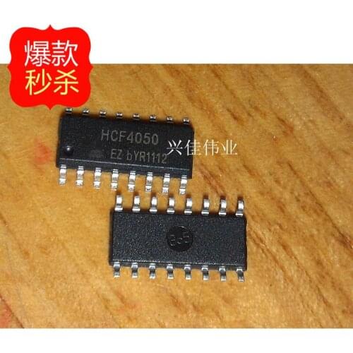 10PCS New HCF4050 HEF4050BT CD4050BM SOP-16 Hex Inverting Buffer