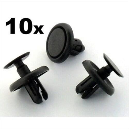 10x For Lexus Plastic Trim Clips Wheel Arch Inner Wing Lining, Engine Shields Cover