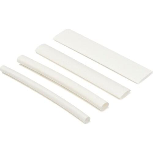 20Pcs White 3/4: 1 Heat Shrink Tubing Wrap Wire For iPhone For iPad For Android For Samsung Data Line Heatshrink Tubes CNIM Hot