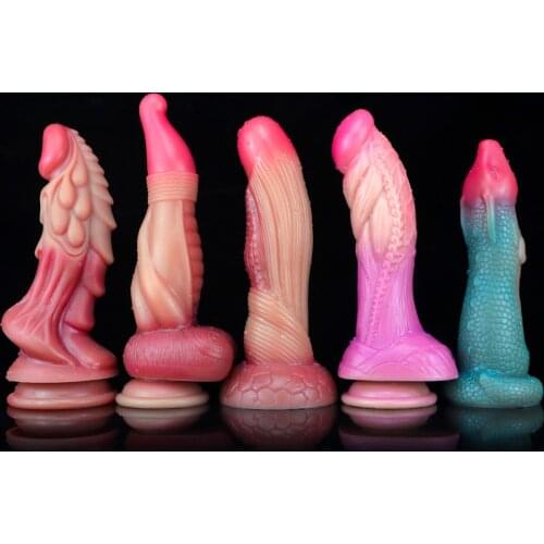 Bestco 18+ Anal Plug Dildos Animal Linxinru Prostate Massage Vagina Anus Stimulator Adult Game Erotic Sex Toys For Women Couples