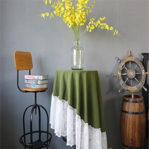 Free Shipping New Piecing Coffee Green Dinning Green Pad Place Table Clothes Blanket Decoration Cup Mat Wedding Antependium