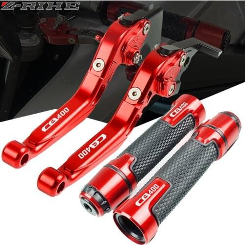 For HONDA cb400 CB400SF CB400VTEC 1992 1993 1994 1995 1996 1997 1998 Motorcycle Brake Clutch Levers Handlebar Hand Grips ends