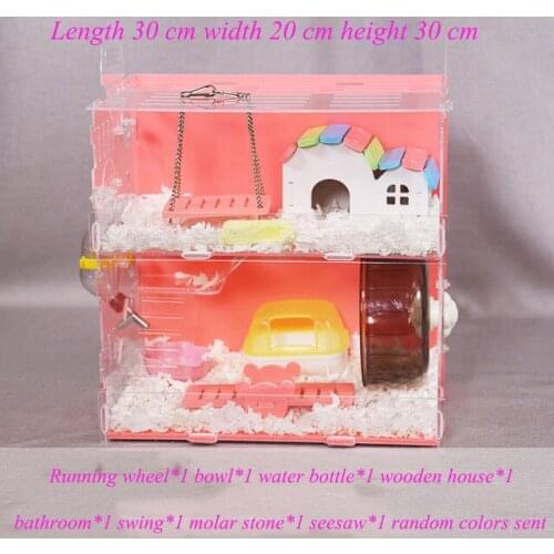 Hamster House Four Seasons Breeding Incubator Guinea Pig Cage Oversized Villa Hamster Baby Nest