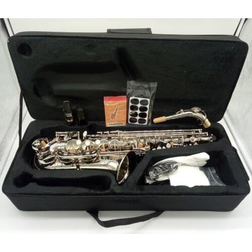 Brand New MFC Alto Saxophone Reference 54 Nickel Plated E-flat Alto Sax R54 With Case Mouthpiece Reeds Neck