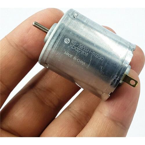 MABUCHI RS-365SH-10250 DC 18V-30V 24V 7550RPM Mini 27mm Round Electric Toy Motor