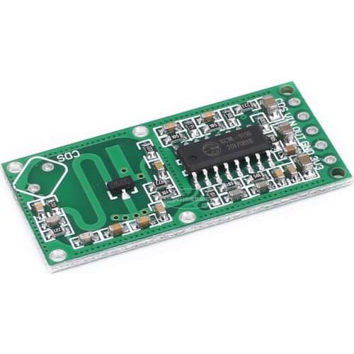 RCWL-0516 RCWL 0516 Microwave Radar Sensor Human Sensor Body Sensor Module Induction Switch Module Output 3.3V For Arduino Diy