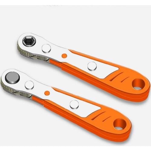 Mini Ratchet Screwdriver Set Two-way Right-angle Ratchet Magnetic Screwdriver 1/4" Hex Shank Phillips Torx Bits Ratchet Wrench