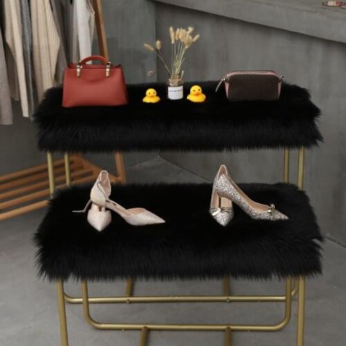 Soft Shag Bedroom Rugs Luxury Pink Faux Fur Sheepskin Area Rug for Living Room Dorm Kids Girls Room Decor Carpet Sofa Chair rug