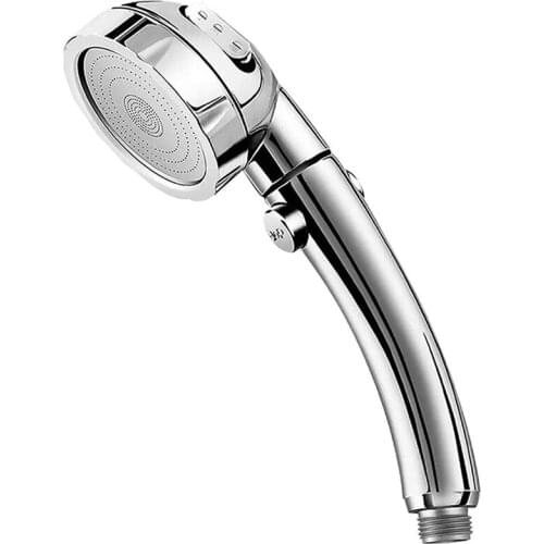 GTBL High Pressure Shower Head,Handheld Showerhead with ON/Off Full Shutoff Push Button Angle-Adjustable Water Saving Sprays