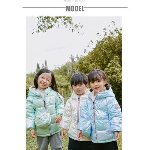 2020 New Boy Girl Down Coats Kids Winter Jacket Parka Children Waterproof Snowsuit Unisex Boy Girl Thick Hoodie Winter Outwear