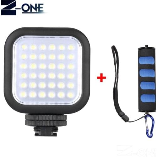 Original Godox LED36 Video Light 36 LED Lights Lamp 5500~6500K Photographic Lighting for DSLR Camera Camcorder mini DVR