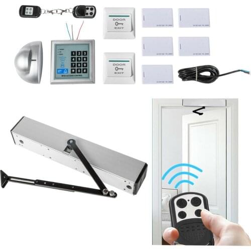 Remote Control Door Access Electric Automatic Door Opener Handicap Door Opener 120 Degree Swing Door Opener Non-contact Sanitary