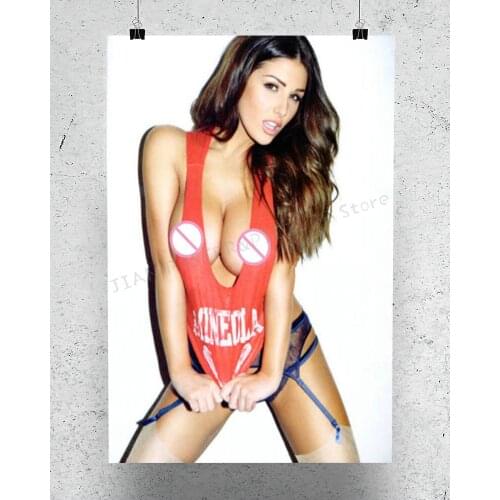 R0116 Lucy Pinder (6) Star Sexy Beautiful Girl Model Wall Sticker Silk Poster Art Home Decoration
