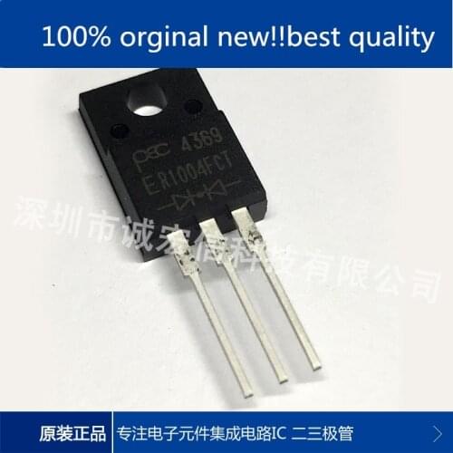 10pcs 100% orginal new real stock ER1004FCT fast recovery rectifier diode TO-220F 400V 10A