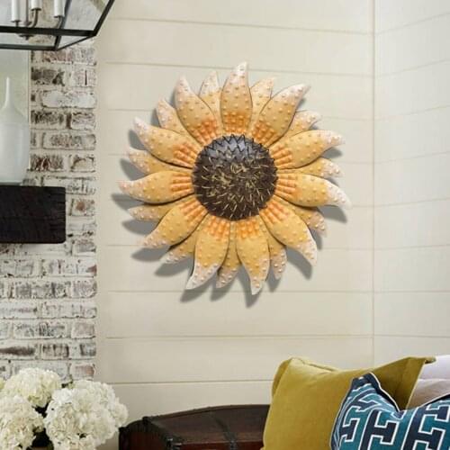13 Inch Metal Wall Art Decor Garden Fence Sculpture Decoration