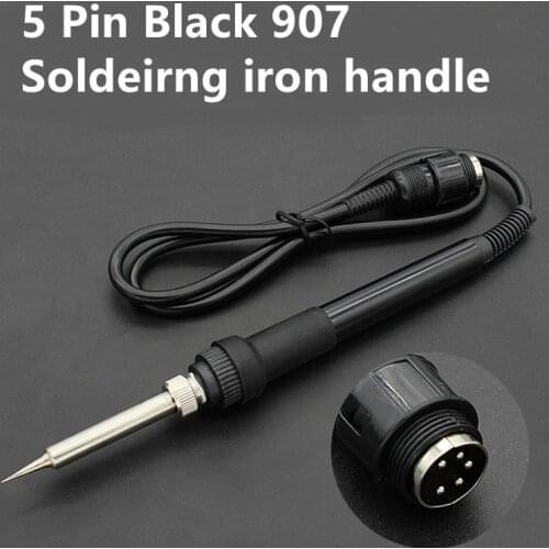 5pin Hot Soldering station iron handle 24V For HAKKO 907 ESD 936 937 928 926 station