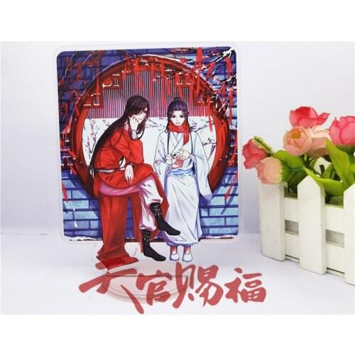Anime Heaven Officials Blessing Acrylic Figure Xie Lian Hua Cheng Winter Background Kawaii Accessories Boys Girls Gifts