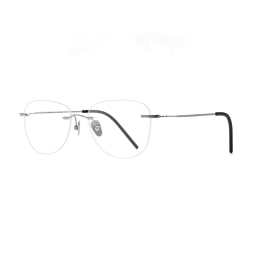 B-Titanium Progressive Multi-focal Glasses Vintage Men Rimless Optical Eyewear See Near Far Reading Eyeglasses Frames Women