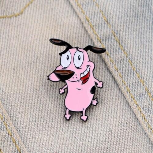 BG1090 Funny Animal Anime Figure Hard Enamel Pin Brooches Badges Women Men Lapel Collar Fashion Jewelry Gifts